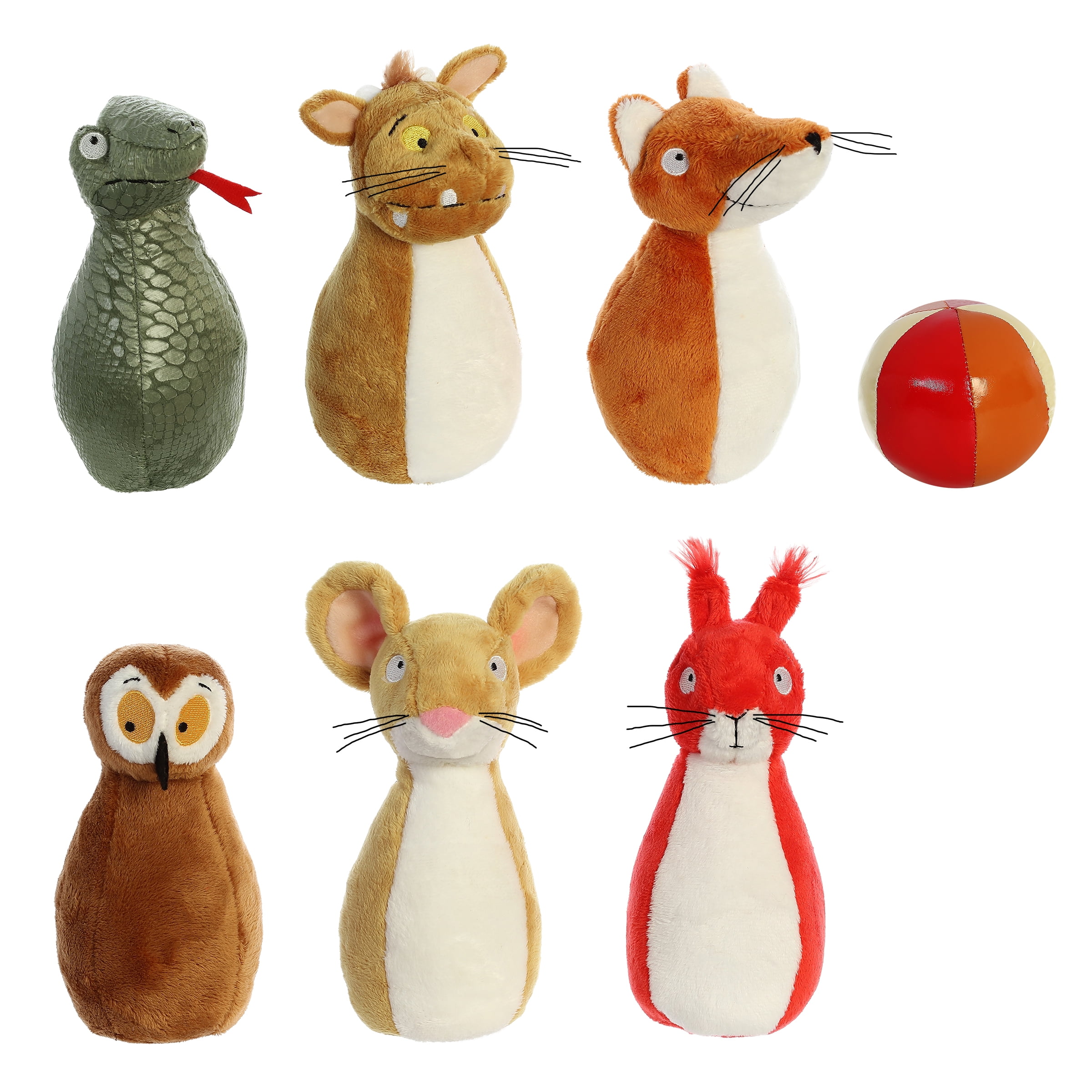 gruffalo characters soft toys