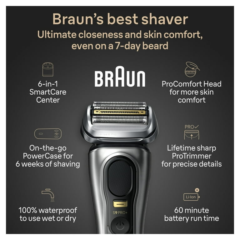 Free Shipping! Braun Men's Series 9 PRO+ Electric Shaver with