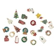thumbnail image 2 of 20 piezas de aleación de preciosos de dibujos colgantes de navideño, collar DIY, hallazgo fabricación , BLESIY Colgantes de fabricación de joyas, 2 of 8