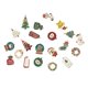 thumbnail image 2 of Charms de 20x Colgantes de de Navidad DIY Joyería Haciendo decoración artesanal, 2 of 9