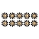 thumbnail image 2 of 10 Pedazos Ramilletes de Aleación Margarita Flor Colgantes Joyería Hallazgo Accesorio para Joya Bricolaje, 2 of 9