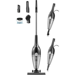  Eureka Home Lightweight Mini Cleaner for Carpet and Hard Floor  Corded Stick Vacuum with Powerful Suction for Multi-Surfaces, 3-in-1  Handheld Vac, Blaze Black