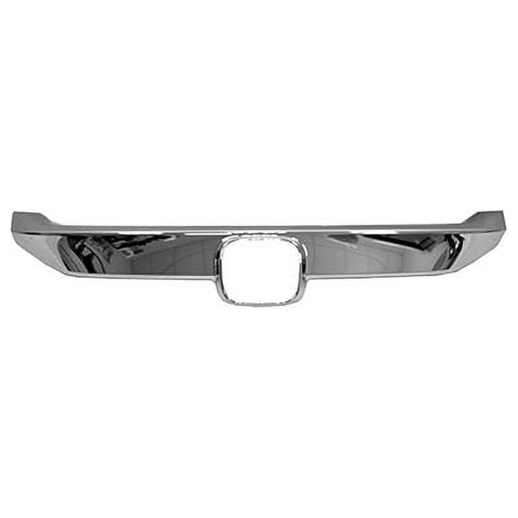 Front Grille Molding - Chrome - Compatible with 2016 - 2018 Honda Civic Coupe / Sedan (Except SI) 2017