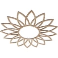 thumbnail image 2 of Ekena Millwork 34"OD x 11 7/8"ID x 3/8"T Daisy Wood Fretwork Pierced Ceiling Medallion, Red Oak, 2 of 3