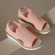 thumbnail image 5 of MKLEKYY Sandalias Ortopédicas para Mujer, Sandalias Elásticas de Tela Con Boca de Pez A La Moda de Verano para Mujer, Sandalias Con Plataforma y Cuña, 5 of 5