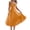 Orange, variant on EGNMCR Summer Dresses Women Trendy Women Off Shoulder Sleeveless Dress Princess Dress