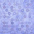 thumbnail image 1 of Ahgly Company Indoor Square Southwestern Blue Country Area Rugs, 6' Square, 1 of 4