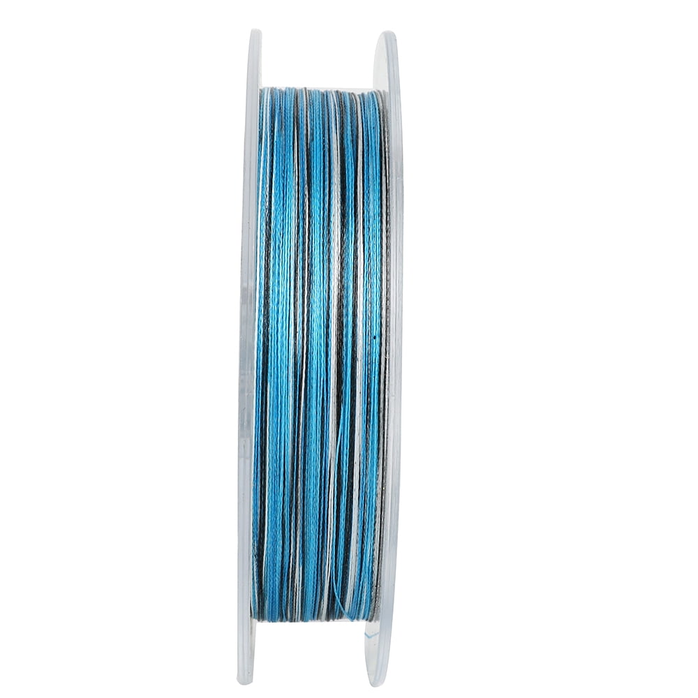 HERCULES Super Strong 500M 547 Yards Braided Fishing Line 20 LB Test for Saltwater Freshwater PE Braid Fish Lines 4 Strands - Blue Camo, 20LB (9.1KG), 0.20MM
