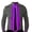Purple, variant on Light Up Neck Tie Glow Light Up Necktie Neon Led Ties LED Light Up Necktie Cool Novelty Neck Tie for Party
