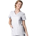 thumbnail image 1 of EON Haut de Blouse Médicale Col en V Uni pour Femmes COOLMAX, 1 of 2