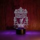 thumbnail image 2 of Luz nocturna LED 3D del Liverpool FC para dormitorio infantil, 2 of 4