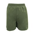 thumbnail image 4 of AKGEAMN Women's Solid Color High Waist Loose Casual Shorts with Pockets, Green S-XXL, 4 of 5