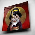 thumbnail image 6 of Epic Art 'Kyoto Kitty' by Lucia Heffernan, Acrylic Glass Wall Art, 12"x12", 6 of 13