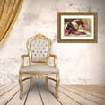 thumbnail image 3 of Sargent, John Singer 24x17 Gold Ornate Wood Framed with Double Matting Museum Art Print Titled - Italian Model, 3 of 4
