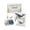 A005- Style E, variant on Craft Kit, Sea Glass Art, Coastal Decor for Home, Crafts for Adults, 8X5 Inch Diy Humpback Whale Mosaic Inlay Art Set with All Pre-Sorted Supplies, Step-By-Step Guide, and Wooden