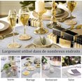thumbnail image 3 of SM Elegant Silver Reusable Table Runner - 30cm, Perfect for Parties and Celebrations, 3 of 5