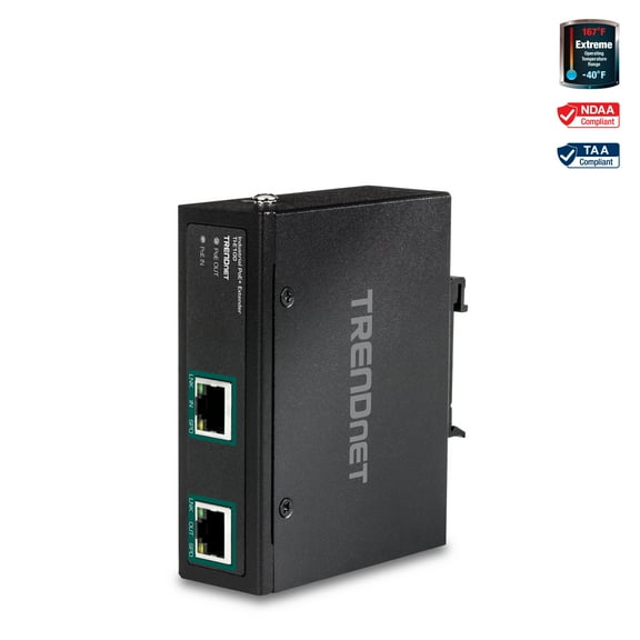 TRENDnet TI-E100 Industrial Gigabit PoE  Extender