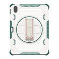 thumbnail image 2 of iPad 10th Generation Case 2022,TECH CIRCLE Military Grade Heavy Duty Shockproof Silicone Protective Cover for iPad 10th Gen 10.9 Inch 360° Rotatable Stand Pencil Holde Case for Girl Boy,Green, 2 of 9
