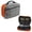 Grey-orange, variant on Fishing Lure Bag Utility Binder Tackle Bag Waterproof Soft Plastic Bait Storage Bag Saltwater & Freshwater Fishing Tackle Organizer with Padded Handle for Bass Kayak Boat Fishing Men Gifts