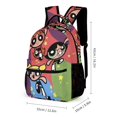 thumbnail image 2 of The Powerpuff Gi-rls Backpacks Bookbag Casual Daypack for Travel Camping Hiking, 2 of 8