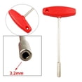 thumbnail image 4 of Bike Concealed Spoke Wrench Bicycle Bicycle Spoke T Handle Spoke Tool Square 3.2mm, 4 of 6