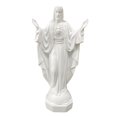 thumbnail image 1 of Jésus statue sculpture, figurine de Jésus en Résine de Collection, figure Religieuse Blanche, 1 of 9