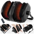 thumbnail image 1 of Costway Foot & Calf Massager Vibration Compression Electric Leg Massager Machine with Heat Black, 1 of 10