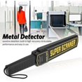 thumbnail image 3 of Handheld Security Metal Detector, Handheld Metal Detector, Security Checker High Sensitive Body Scanner Inspection Scanner, Airport Station Examinatio, 3 of 5