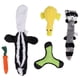 thumbnail image 2 of Juguetes para masticar para perros, 5 uds., juguetes chirriantes para perros, juguetes para cachorros, juguetes chirriantes para perros, diseño aerodinámico, 2 of 8