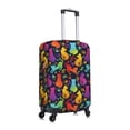 thumbnail image 3 of Picia Colorful Cats Luggage Protector Cover Thicken Suitcase Protector Cover Fit 18-32 Inch Luggage-Small, 3 of 9