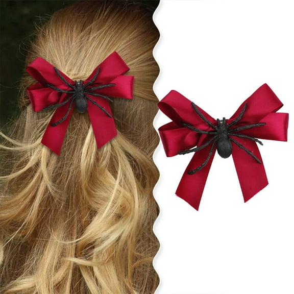 Halloween Hair Clips Barrettes Scary Accessories for Women and Girls Crawly Hairpins for Parties