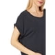 thumbnail image 3 of Camiseta Dolman Sandwash para Mujer Lucky Brand Negra Talla S, 3 of 3