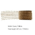 thumbnail image 2 of RUNROTOO Khaki Rope 457x2.7cm 1Pcs for Craft Supplies and present Wrapping, 2 of 8