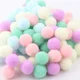thumbnail image 4 of Pompones de peluche suaves y esponjosos de 2 cm, pompones grandes de 20 mm, bolas de pompones de colores para niños, materiales para manualidades y decoración, 20 g, 4 of 5