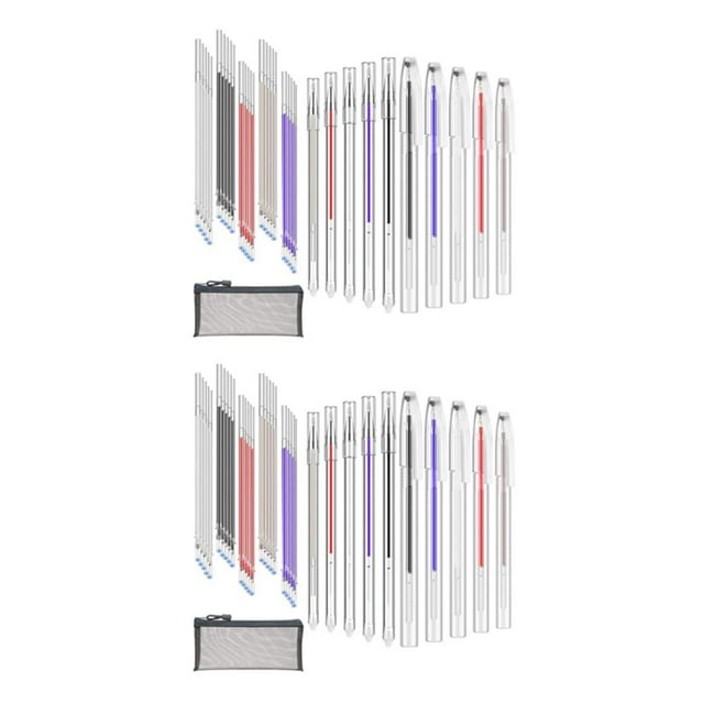 Wisewang 36pcs Glaring Color Erasable Magic Marker Unleash Imagination And Last Ironing 2Set