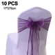 thumbnail image 2 of Juego de 10 lazos para sillas, fajas, corbatas, decoración, cubierta de artículo para recepción de bodas, eventos, banquetes, decoración de sillas, 2 of 5