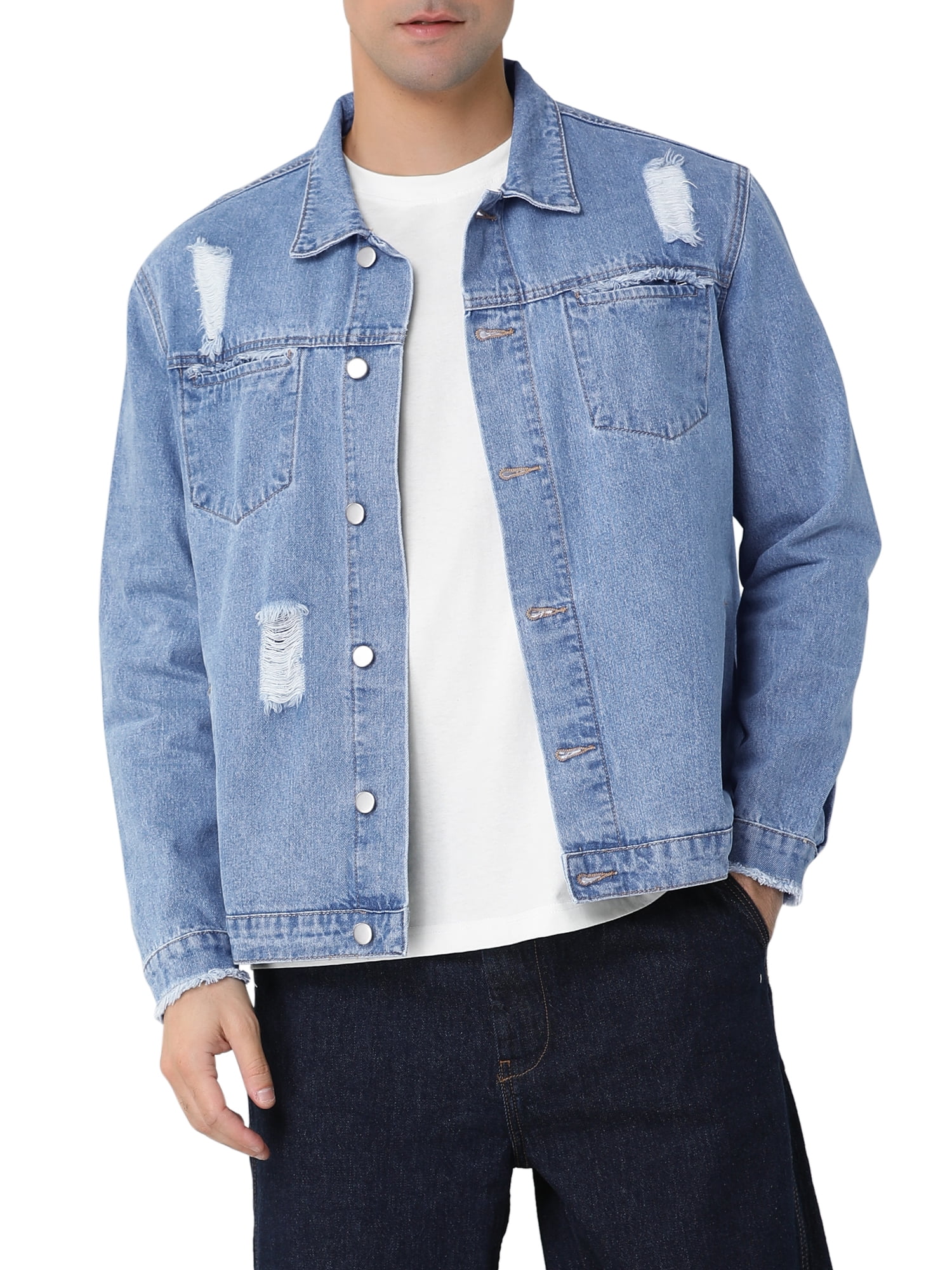 Men's Denim Jackets - Walmart.com 