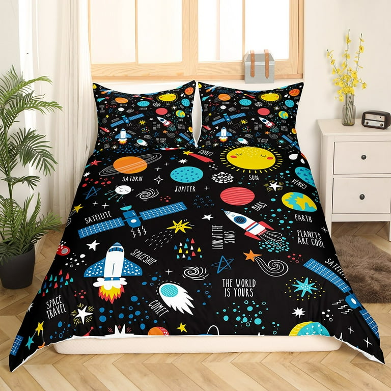 Planet and stars bedding cheap