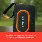 RadioShack Wireless Speaker, 20W, Bluetooth 5.3, RGB Lights, Waterproof IPX5, Portable