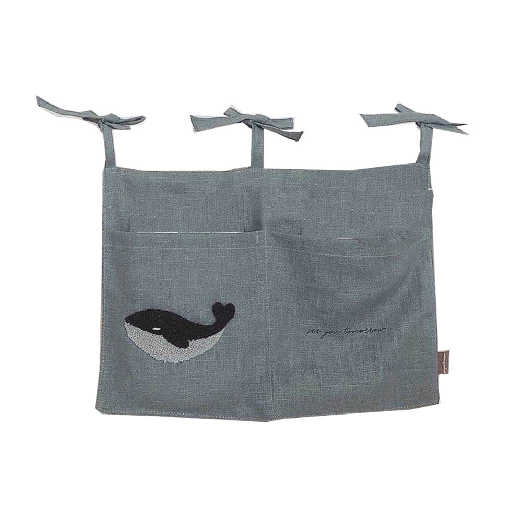 DOYOUNG Baby Crib Hanging Bag Cot Bed Toys Diaper Storage Organizer