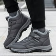 thumbnail image 6 of Men/Women Fur Lined Outdoor Waterproof Work Shoes Hiking Winter Snow Boots Walking, 6 of 8