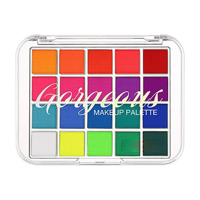 Human Face Painting Face Color Eye Shadow Easy To Clean Face Color Makeup Eye Shadow