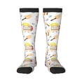 thumbnail image 2 of Lsque Cute Gnome Summer Printed Crew Socks Men's Women's LightWeight Thin Casual Calf Socks ,Knee High Socks,Cotton Socks, 2 of 9