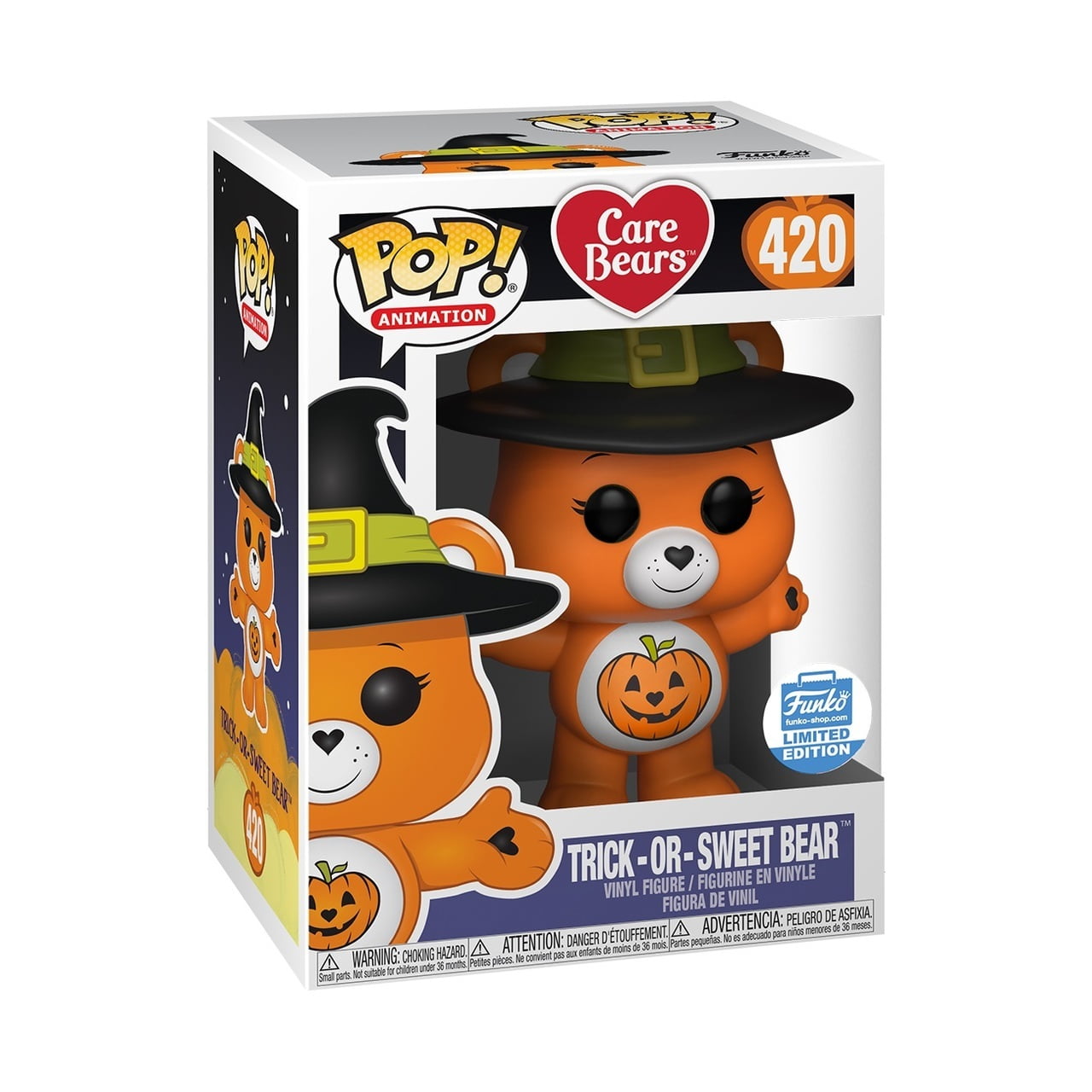 Funko POP Care Bears Trick or Sweet Bear Vinyl Collectible Figure