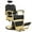 Gold, variant on Vintage All Purpose Hydraulic Barber Chair Heavy Duty Salon Spa Beauty Hair Styling Equipment(Black+Gold)