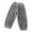 Gray, variant on fatyb Boys Girls Fuzzy Pajama Pants Flannel Lounge Jogger Pants Kids Elastic Bottom Sleepwear Bottoms