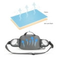 thumbnail image 4 of Sac de Taille Sport avec Porte-Bouteille Sac Banane de Course Cyclisme (Noir), 4 of 8