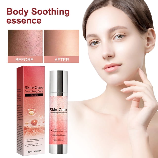 Esencia corporal suavizante para una piel suave y sedosa, Esencia corporal suavizante para moldear el cuerpo y reducir la celulitis, Esencia suavizante corporal 100 ml