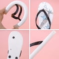 thumbnail image 7 of jiaxiM Flip Flops for Women Thong Sandals Elegant Memory Foam Slippers for Women Non- Wedge Sandals Woven Sole Orthofeet Shoes for Women, 7 of 7