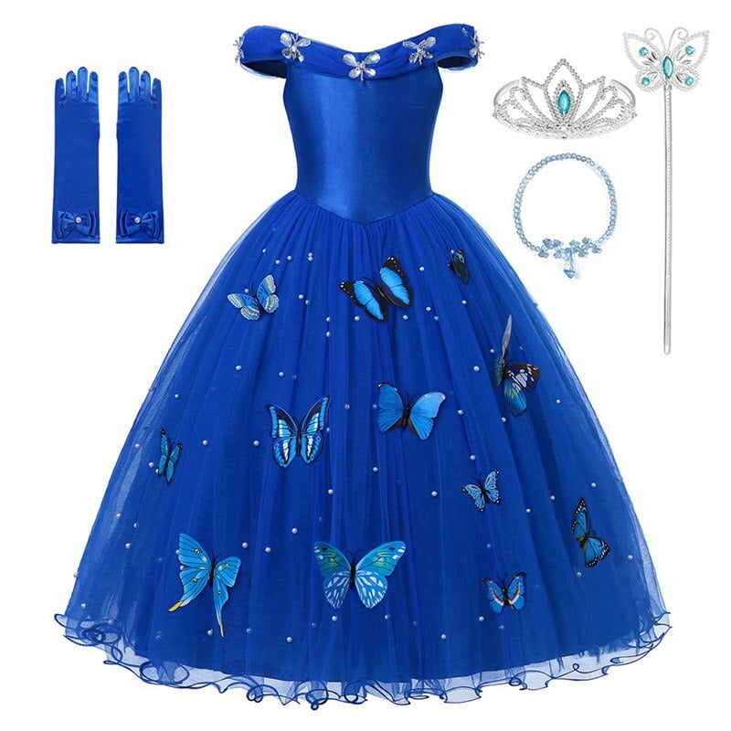 Disney Costume de Cosplay Cendrillon pour Bol Robe de Princesse pour Enfants Robes de ixpour Bebe Fille Vetements d Halloween et d Anniversaire Walmart
